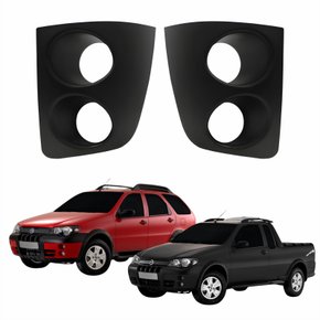 Par Grade Parachoque Fiat Palio Strada Adventure 2005 2006 2007 2008 Com Furo