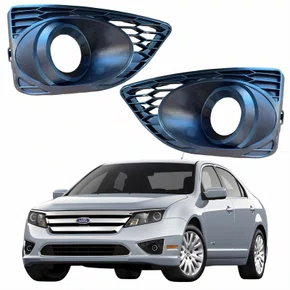 Par Grade Parachoque Ford Fusion 2011 2012 Com Furo