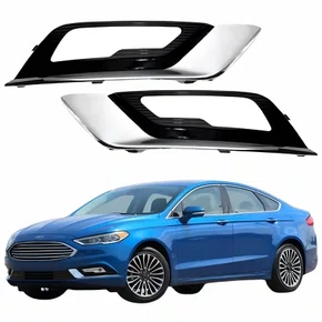 Par Grade Parachoque Ford Fusion 2017 2018 2019 Com Friso Cromado