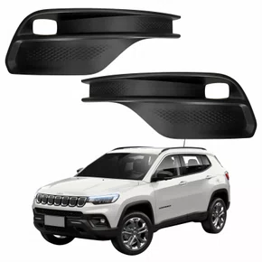 Par Grade Parachoque Jeep Compass 2021 2022 2023 Com Furo