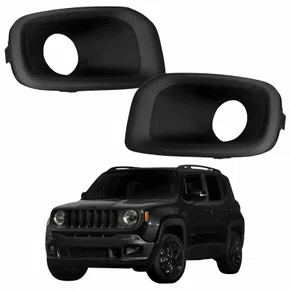 Par Grade Parachoque Jeep Renegade Longitude 2015 2016 2017 2018 Com Furo
