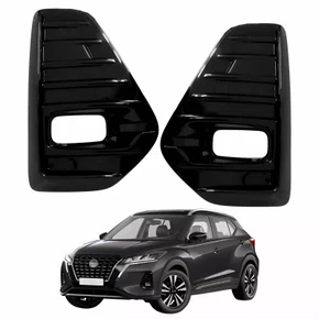 Par Grade Parachoque Nissan Kicks 2022 2023 2024 Com Furo