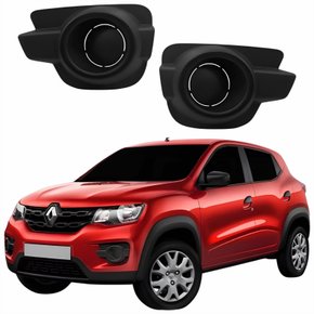 Par Grade Parachoque Renault Kwid 2017 2018 2019 2020 Sem Furo