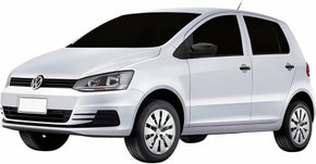 Par Grade Parachoque Vw Fox 2015 Até 2019 Sem Furo