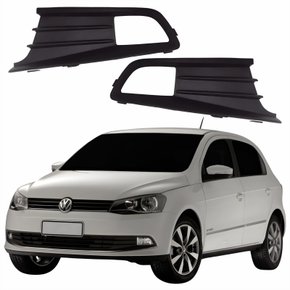 Par Grade Parachoque Vw Gol G6 2012 2013 2014 2015 2016 Com Furo