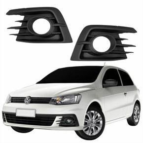 Par Grade Parachoque Vw Gol G7 2016 2017 2018 Com Furo