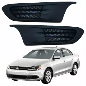 Par Grade Parachoque Vw Jetta 2011 2012 2013 2014 2015 Sem Furo