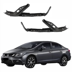 Par Guia Farol Honda Civic 2012 2013 2014 2015 2016