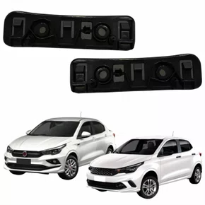 Par Guia Parachoque Fiat Argo Cronos 2017 Até 2022