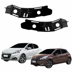 Par Guia Parachoque Peugeot 208 2012 Até 2019