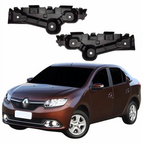 Par Guia Parachoque Renault Logan 2014 Até 2019