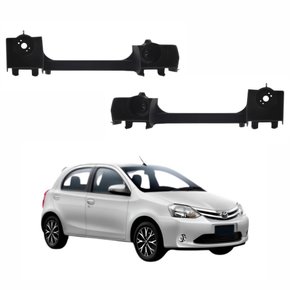 Par Guia Parachoque Toyota Etios 2012 Até 2016