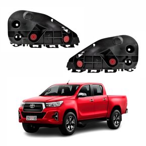 Par Guia Parachoque Toyota Hilux Srv 2016 Até 2019 4x4