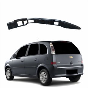 Par Guia Parachoque Traseiro Gm Meriva 2003 Até 2012