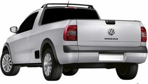 Par Guia Parachoque Traseiro Vw Saveiro G5 2009 Até 2012