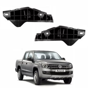 Par Guia Parachoque Vw Amarok 2010 Até 2016