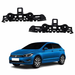 Par Guia Parachoque Vw Gol G8 2018 Até 2023