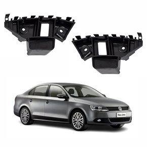 Par Guia Parachoque Vw Jetta 2011 Até 2015