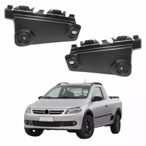 Par Guia Parachoque Vw Saveiro G5 2010 Até 2013
