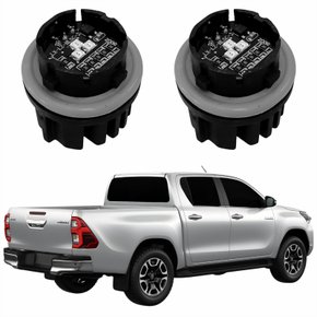 Par Lâmpada Led Luz De Freio Toyota Hilux Srv 2020 2021 2022 2023 2024