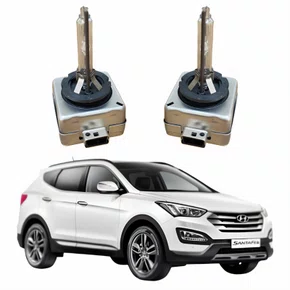 Par Lâmpada Xenon D3s Lucas Hyundai Santa Fé III 2012 Até 2018