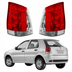 Par Lanterna Traseira Fiat Palio G3 2004 Até 2016