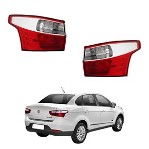 Par Lanterna Traseira Fiat Siena 2013 2014 2015 2016 2017 2018 2019 Canto