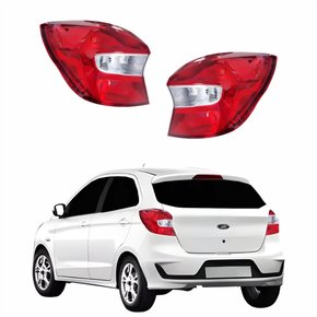 Par Lanterna Traseira Ford Ka Hatch 2019 2020 2021 2022 2023 Bicolor