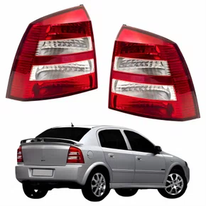 Par Lanterna Traseira Gm Astra Hatch 2003 Até 2012