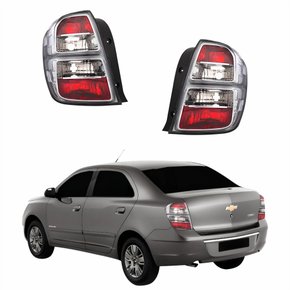 Par Lanterna Traseira Gm Cobalt 2012 2013 2014 2015 Fumê