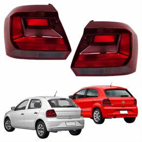 Par Lanterna Traseira Vw Gol G7 G8 Fumê
