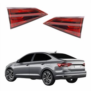 Par Lanterna Traseira Vw Virtus 2017 2018 2019 2020 2021 Tampa Bicolor