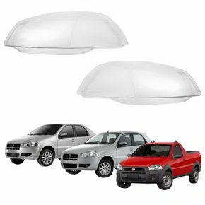 Par Lente Farol Fiat Palio G4 2008 Até 2012 Siena G4 2010 Até 2012 Strada G4 2014 Até 2019