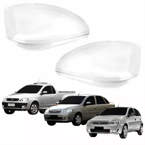 Par Lente Farol Gm Corsa 2003 Até 2012 Montana 2003 Até 2010 Pisca Liso
