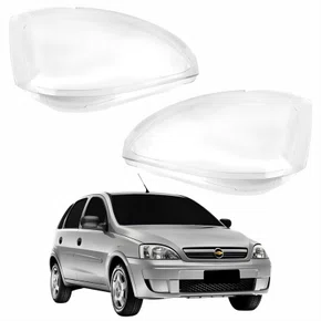 Par Lente Farol Gm Corsa Hatch 2003 Até 2012 Pisca Liso