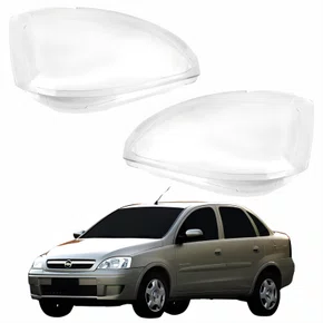 Par Lente Farol Gm Corsa Sedan 2003 Até 2012 Pisca Liso