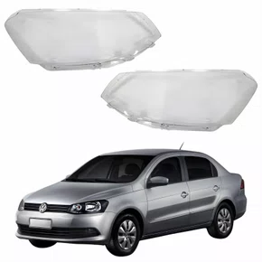 Par Lente Farol Vw Voyage G6 2013 Até 2016 Simples