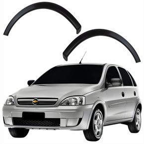 Par Moldura Dianteira Paralama Gm Corsa 2003 Até 2010