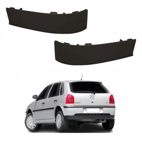 Par Moldura Lanterna Traseira Vw Gol G3 1999 Até 2005