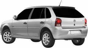 Par Moldura Lanterna Traseira Vw Gol G4 2006 Até 2012