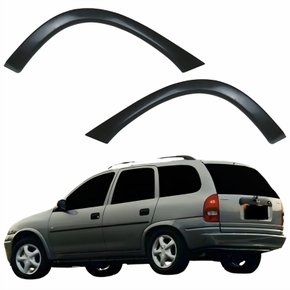 Par Molduras Para-Lama Traseiro Chevrolet Corsa Wagon 1996 1997 1998 1999 2000 2001 2002 2003 2004 2005 2006 2007
