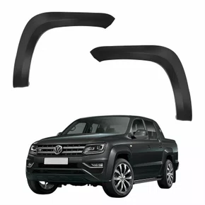 Par Moldura Paralama Dianteira Vw Amarok 2010 Até 2022