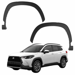 Par Moldura Paralama Toyota Corolla Cross 2020 2021 2022 2023 2024