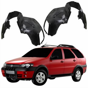 Par Parabarro Dianteiro Fiat Palio Weekend Adventure 2001 Até 2008