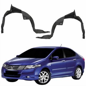 Par Parabarro Dianteiro Honda City 2009 Até 2014