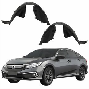 Par Parabarro Dianteiro Honda Civic 2017 Até 2023