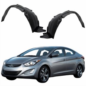 Par Parabarro Dianteiro Hyundai Elantra 2014 2015 2016