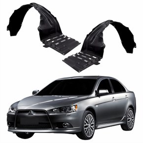 Par Parabarro Dianteiro Mitsubishi Lancer 2008 Até 2018