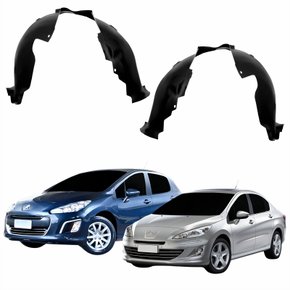 Par Parabarro Dianteiro Peugeot 308 408 2011 2012 2013 2014 2015