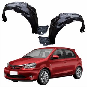 Par Parabarro Dianteiro Toyota Etios Hatch 2012 Até 2021
